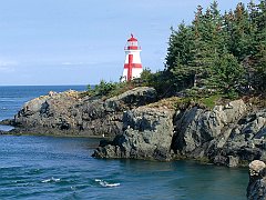 East Quoddy Head Lighthouse, Campobello Island, New Brunswick